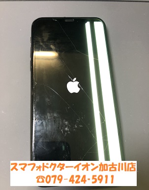 iPhoneX液晶不良修理